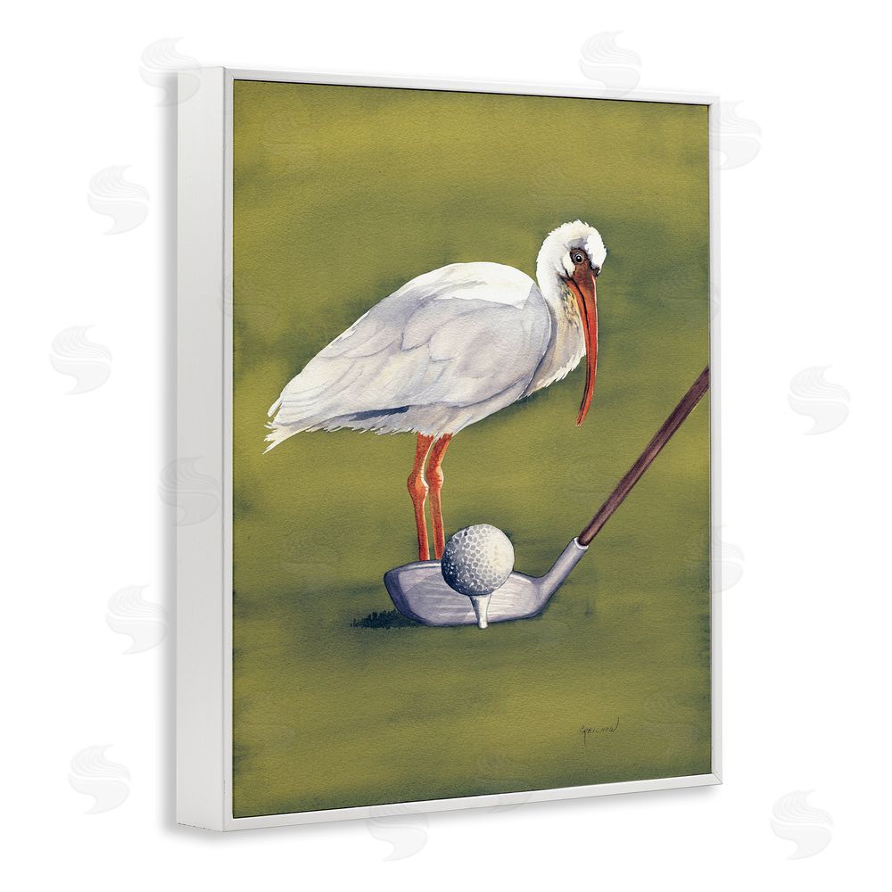 Christine Reichow Bird with Golf Club