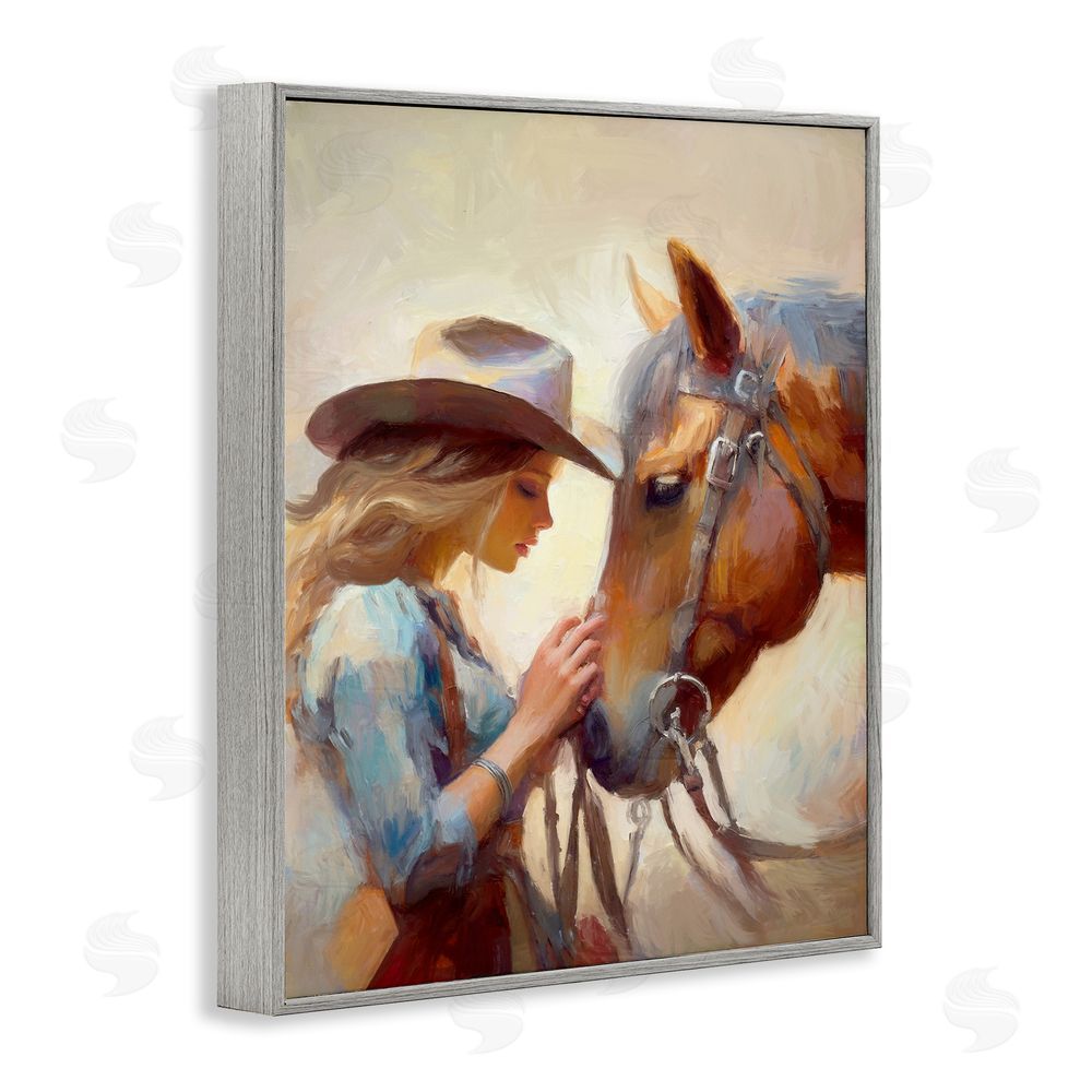 Ramona Murdock Country Girl & Horse