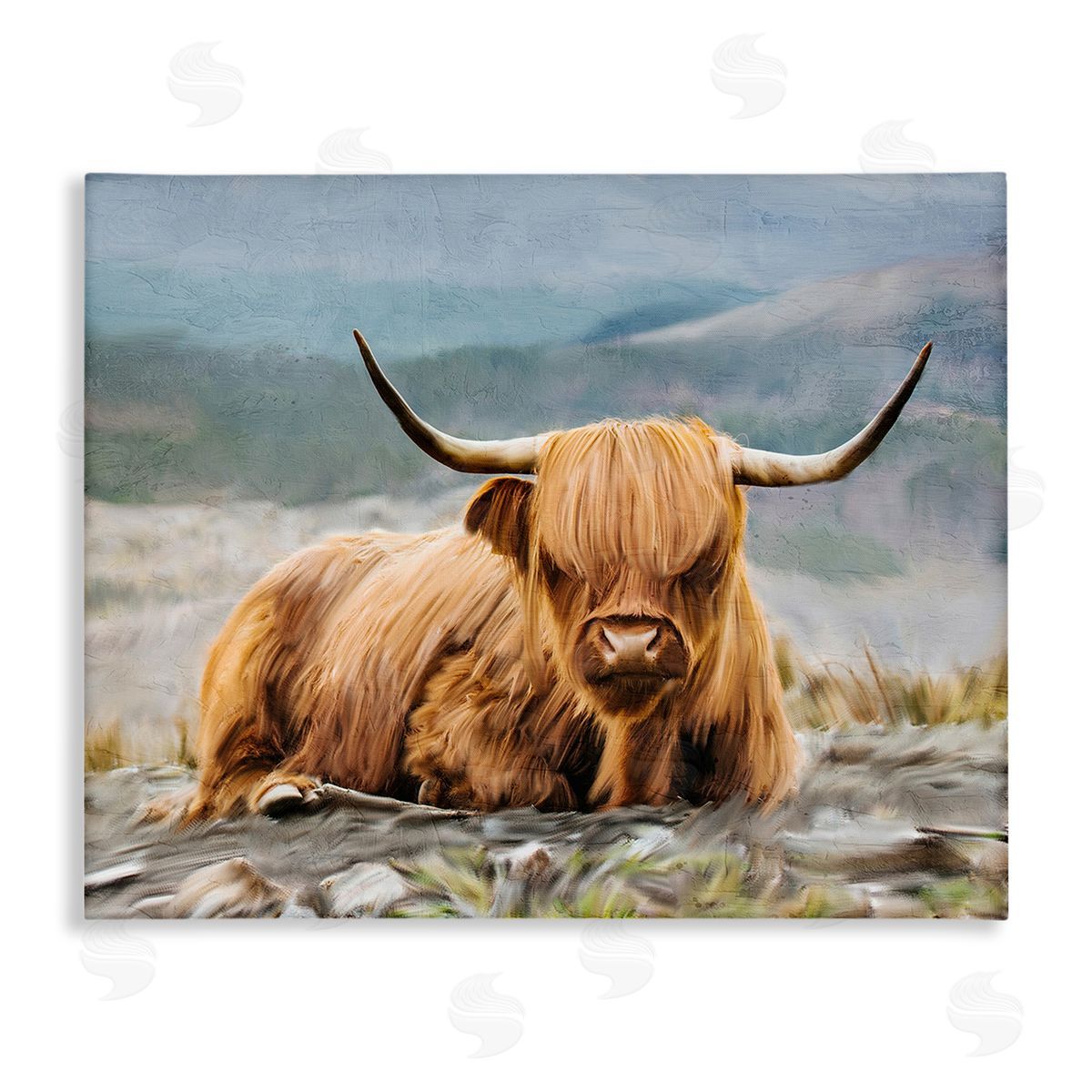 Kim Allen Cattle Resting in Nature
