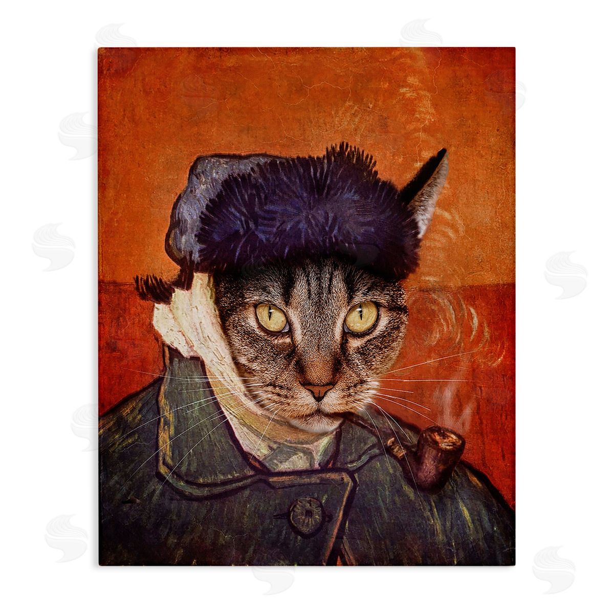 Karen Burke Classic Cat Self Portrait 