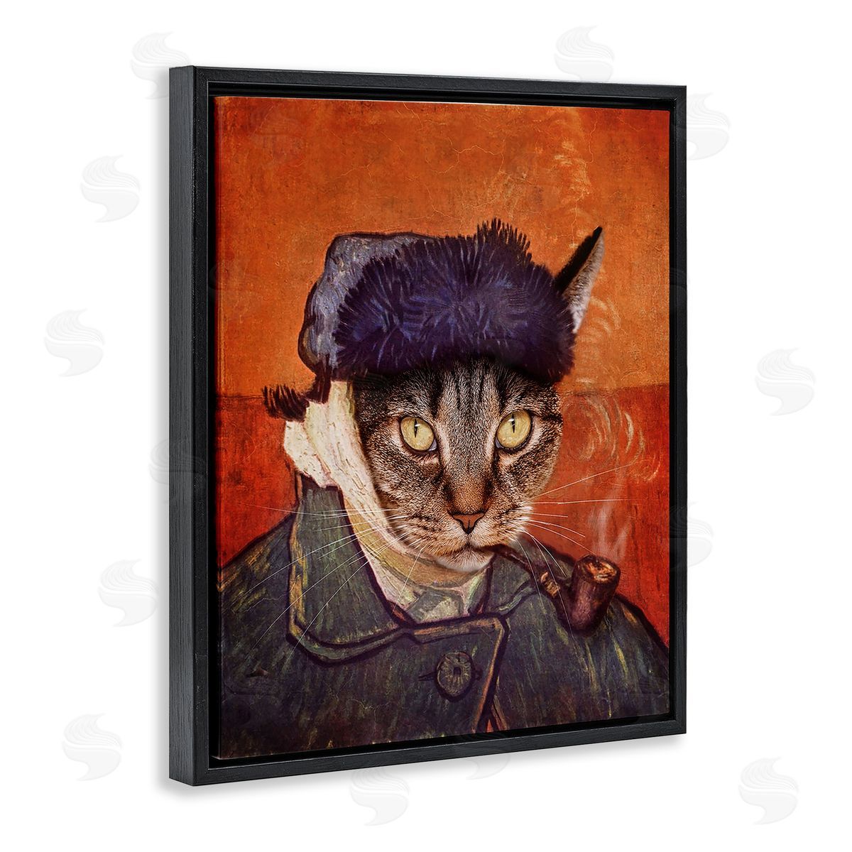 Karen Burke Classic Cat Self Portrait 