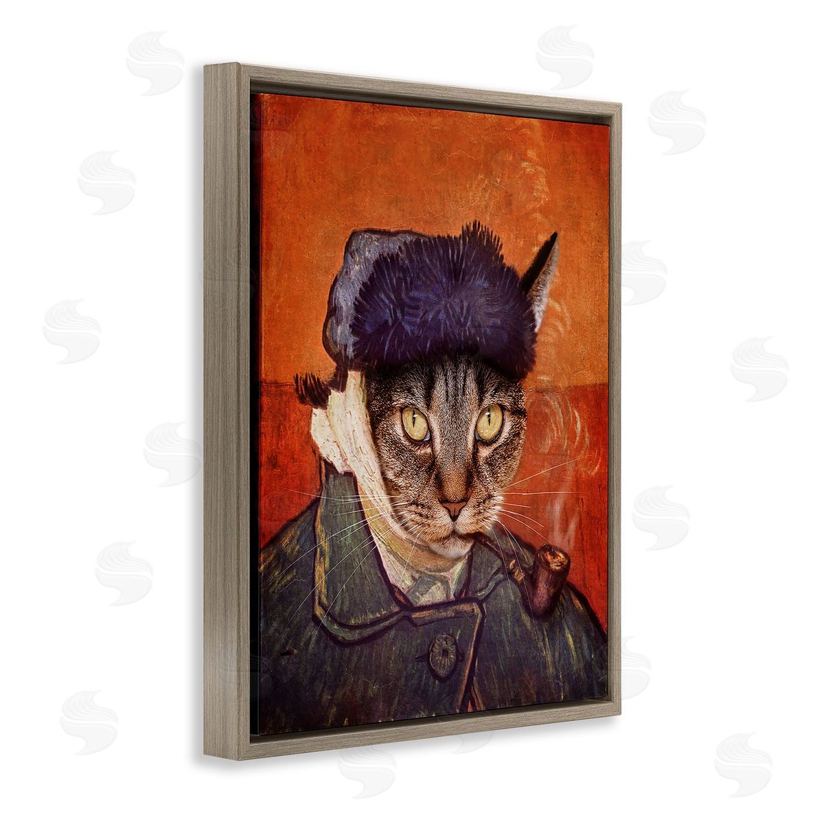 Karen Burke Classic Cat Self Portrait 