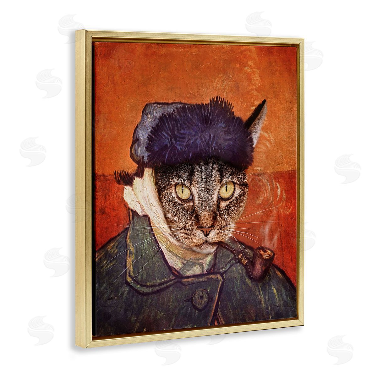 Karen Burke Classic Cat Self Portrait 