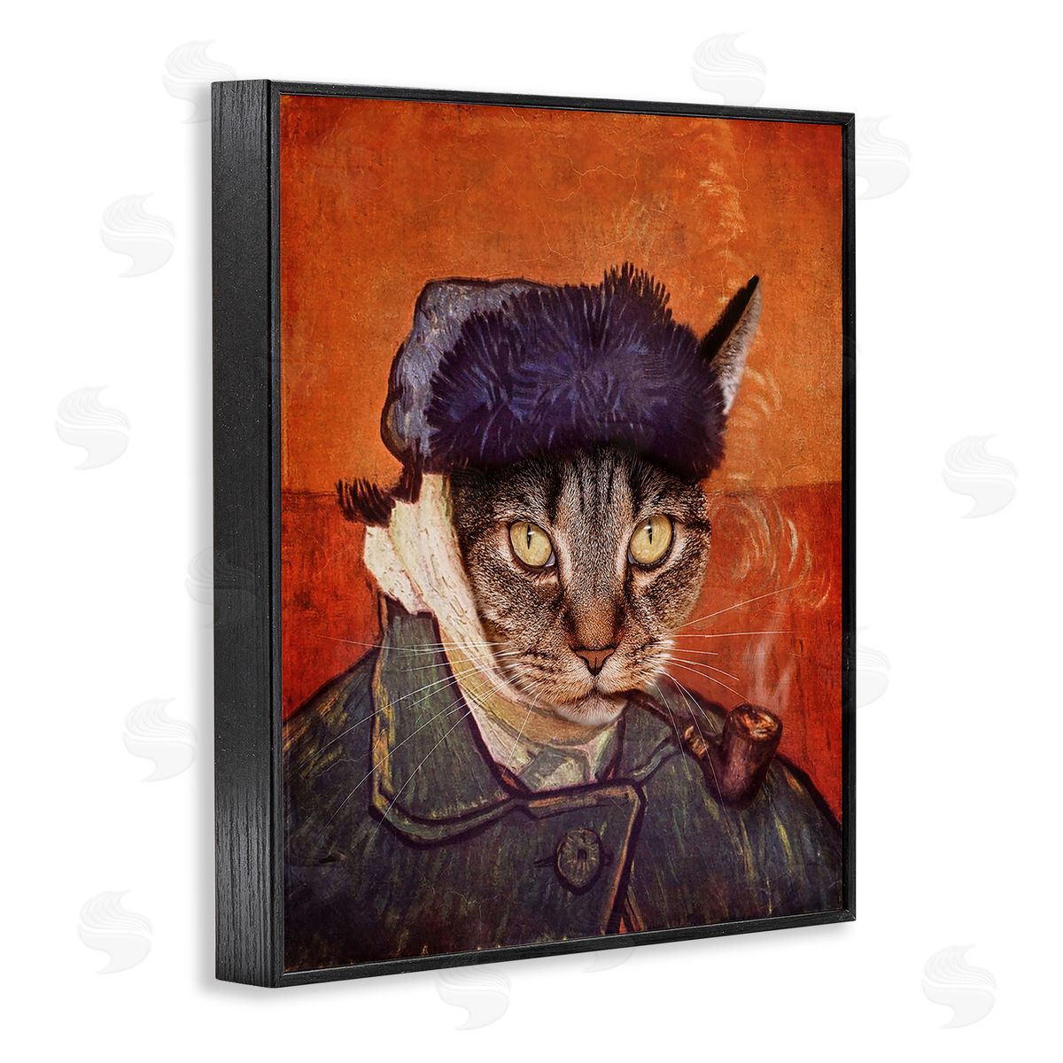 Karen Burke Classic Cat Self Portrait 
