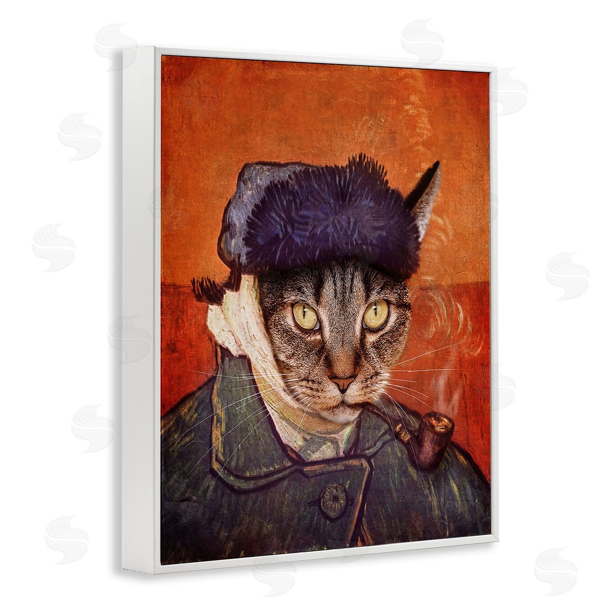 Karen Burke Classic Cat Self Portrait 