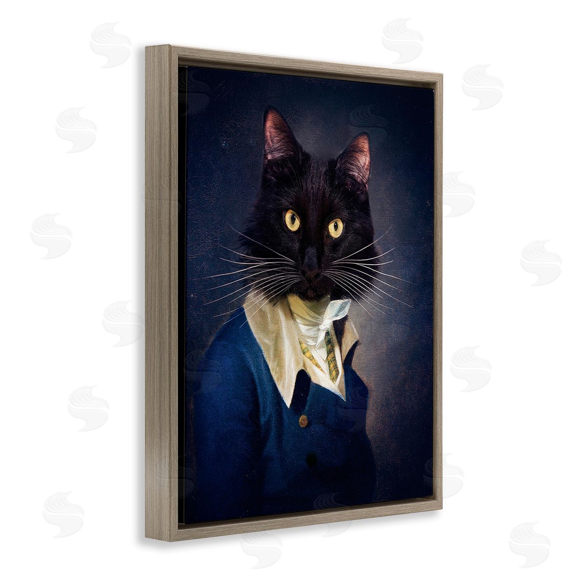 Karen Burke Cat with Colonial Fashion