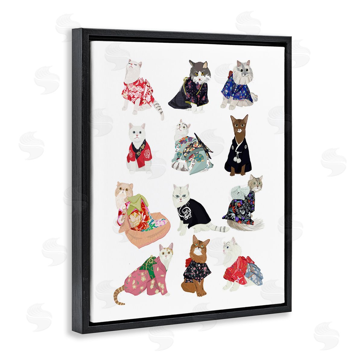 Hanna Melin Cats in Traditional Kimono
