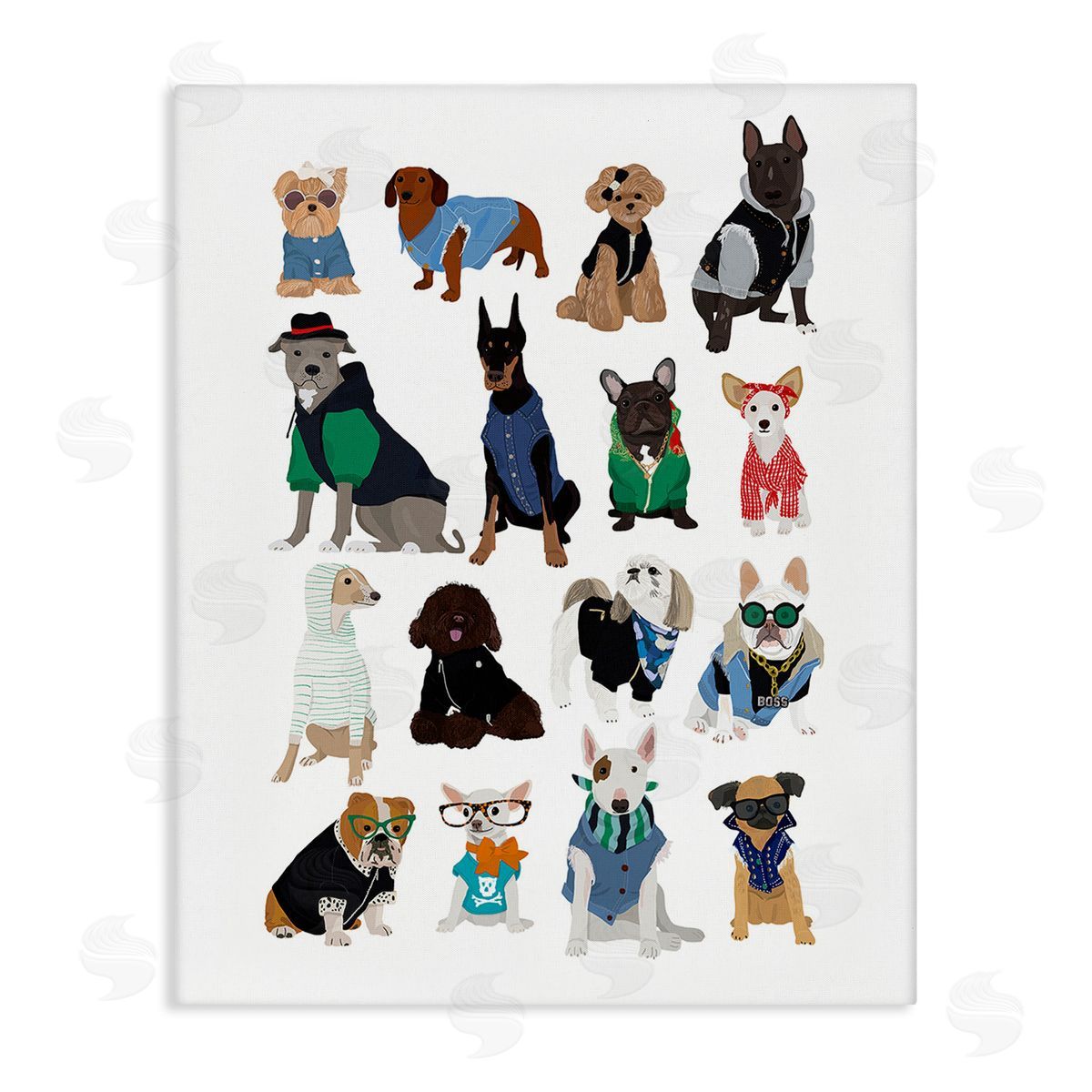Hanna Melin Dogs with Various Fashion