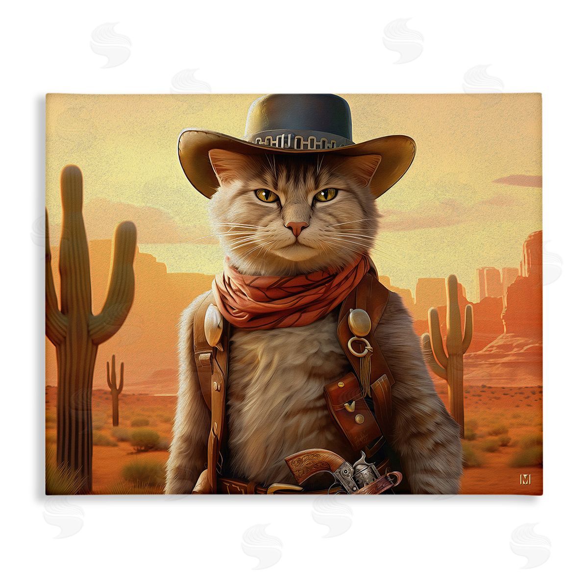 Michael David Ward Cowboy Sheriff Cat