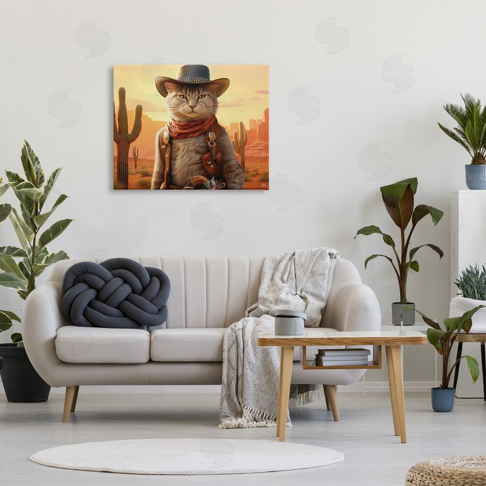 Michael David Ward Cowboy Sheriff Cat