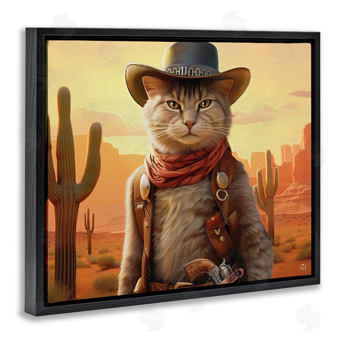 Michael David Ward Cowboy Sheriff Cat