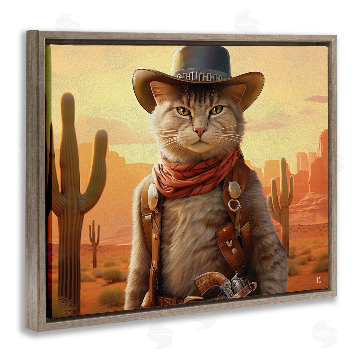 Michael David Ward Cowboy Sheriff Cat