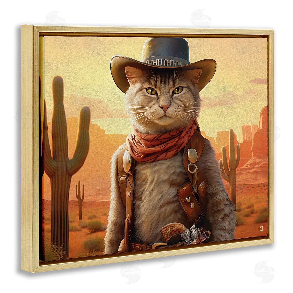 Michael David Ward Cowboy Sheriff Cat