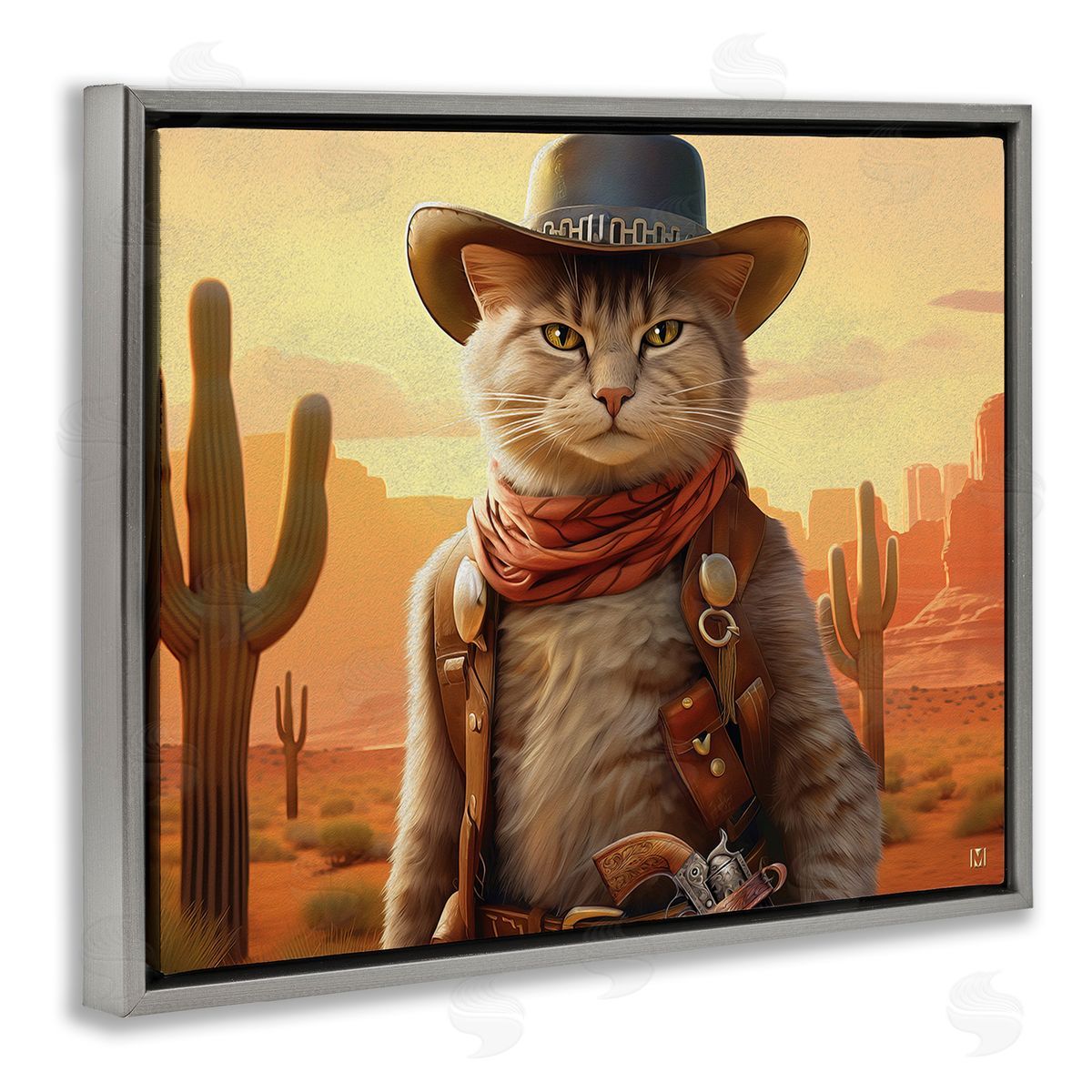 Michael David Ward Cowboy Sheriff Cat