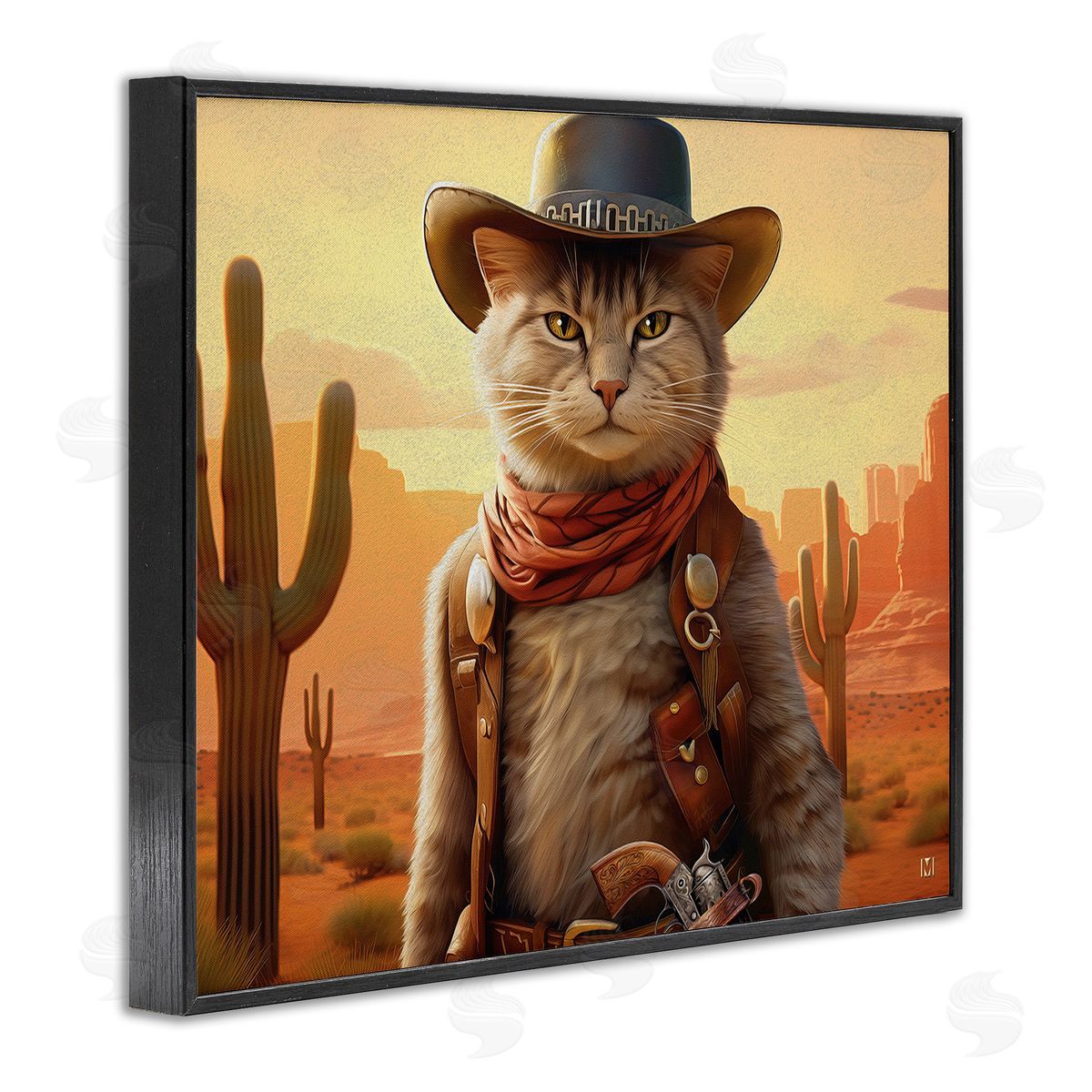 Michael David Ward Cowboy Sheriff Cat