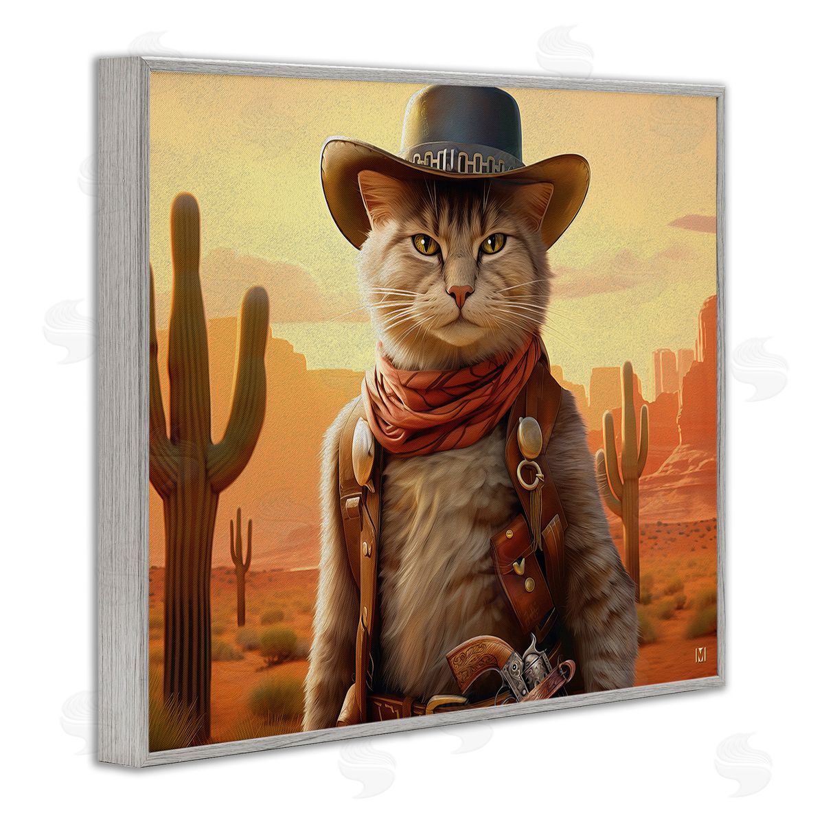 Michael David Ward Cowboy Sheriff Cat