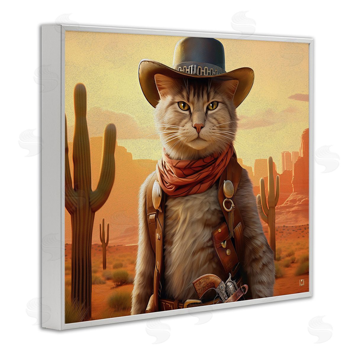 Michael David Ward Cowboy Sheriff Cat