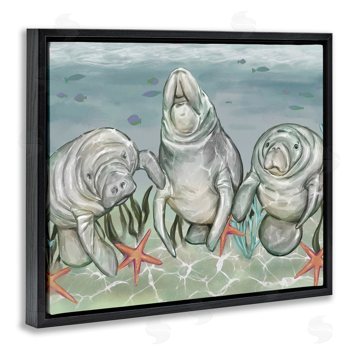 Ziwei Li Underwater Manatees & Starfish