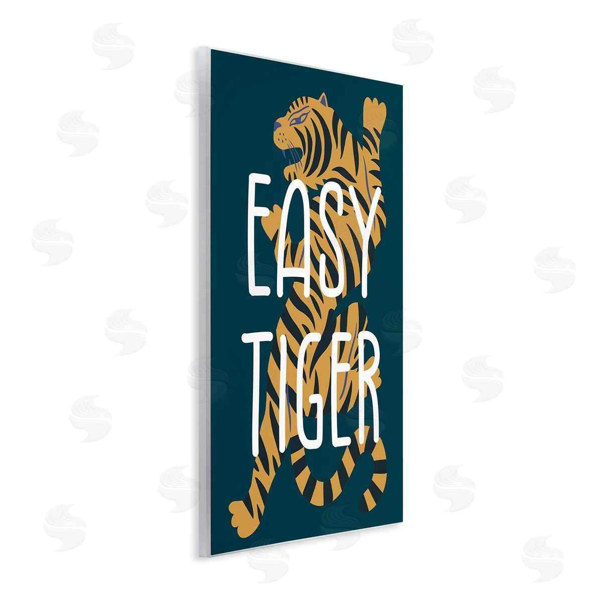 Stupell Studio Easy Tiger Phrase