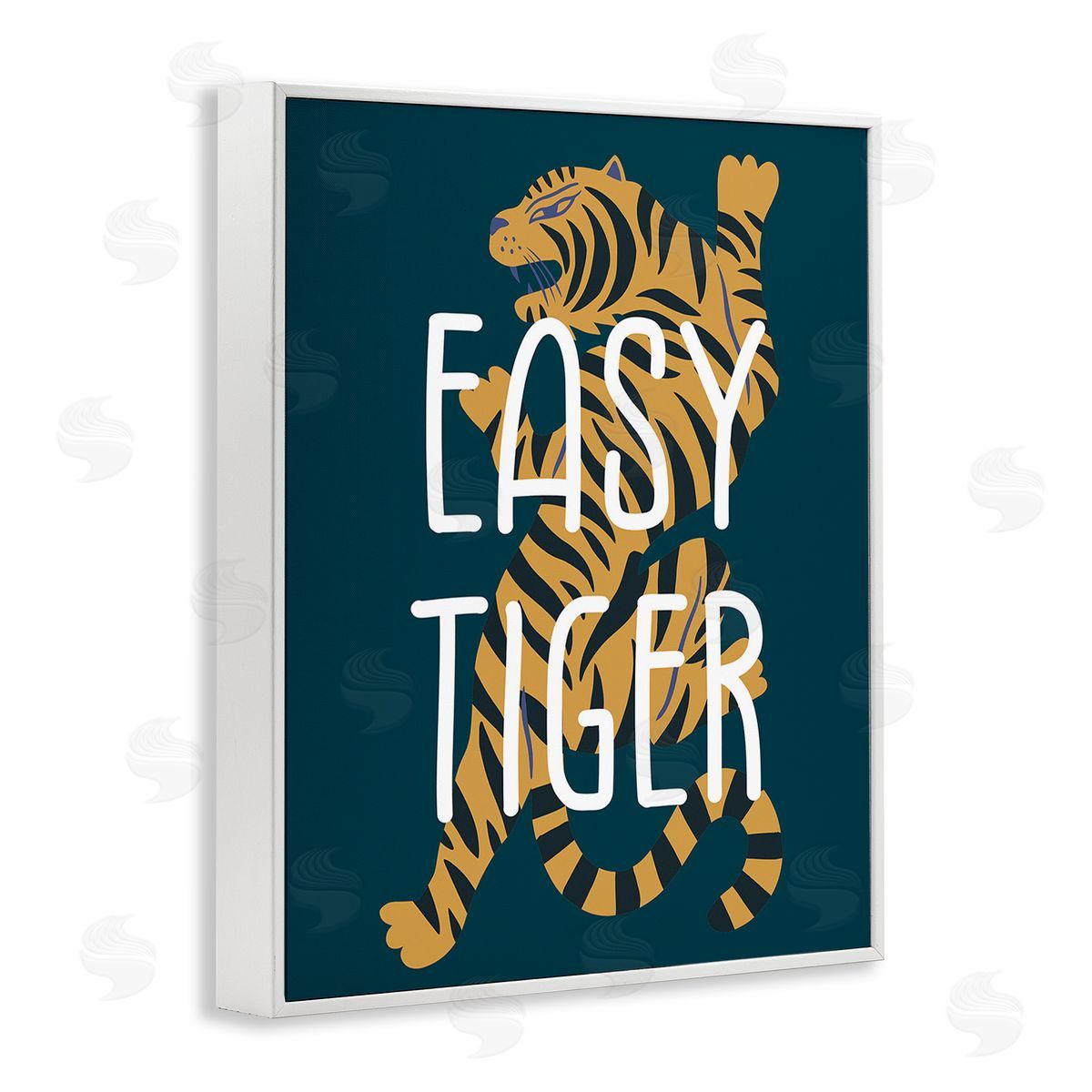 Stupell Studio Easy Tiger Phrase