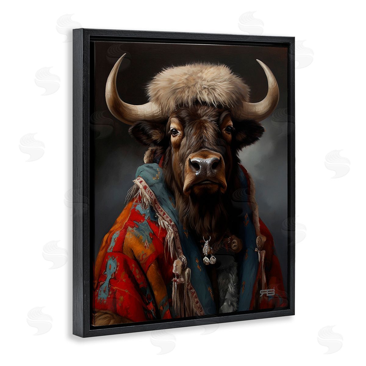 RB Cattle with Traditional Clothing