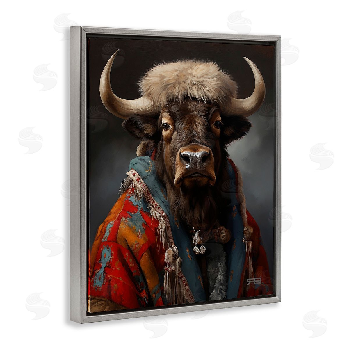RB Cattle with Traditional Clothing