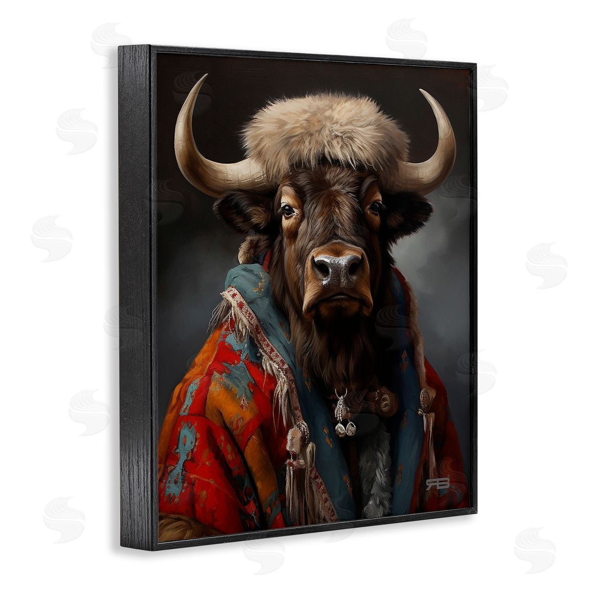 RB Cattle with Traditional Clothing