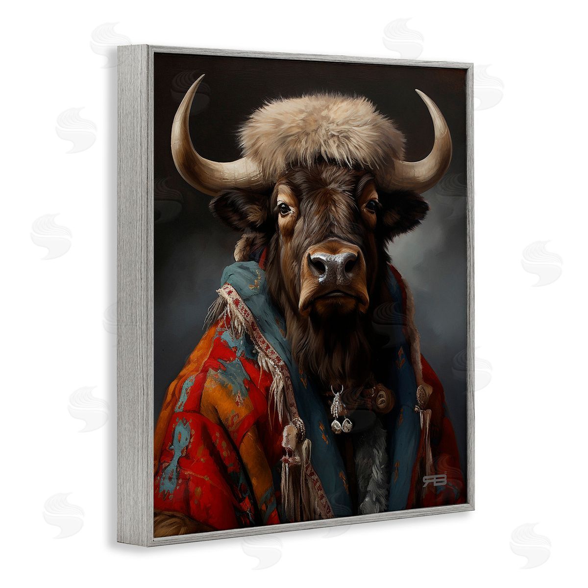 RB Cattle with Traditional Clothing