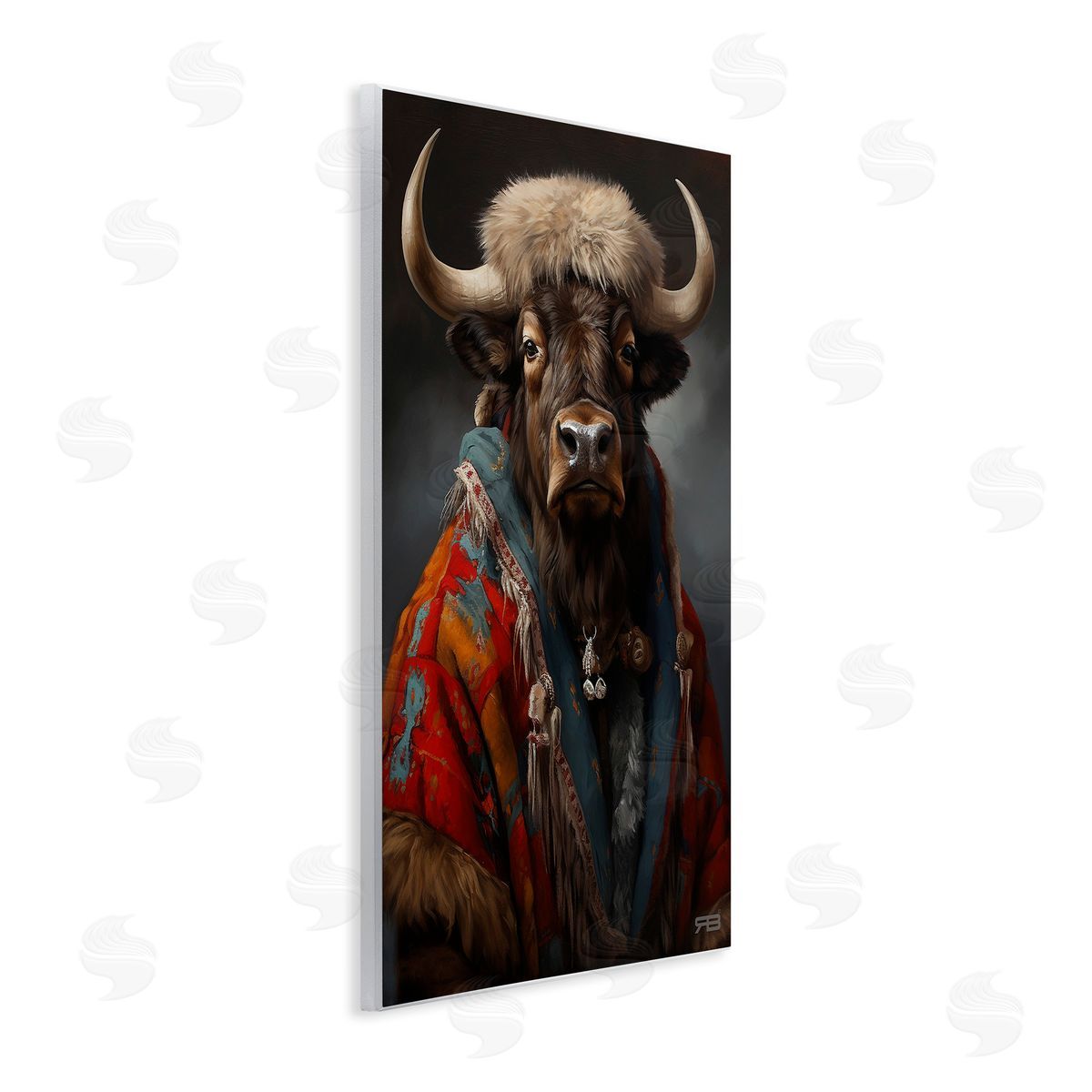 RB Cattle with Traditional Clothing