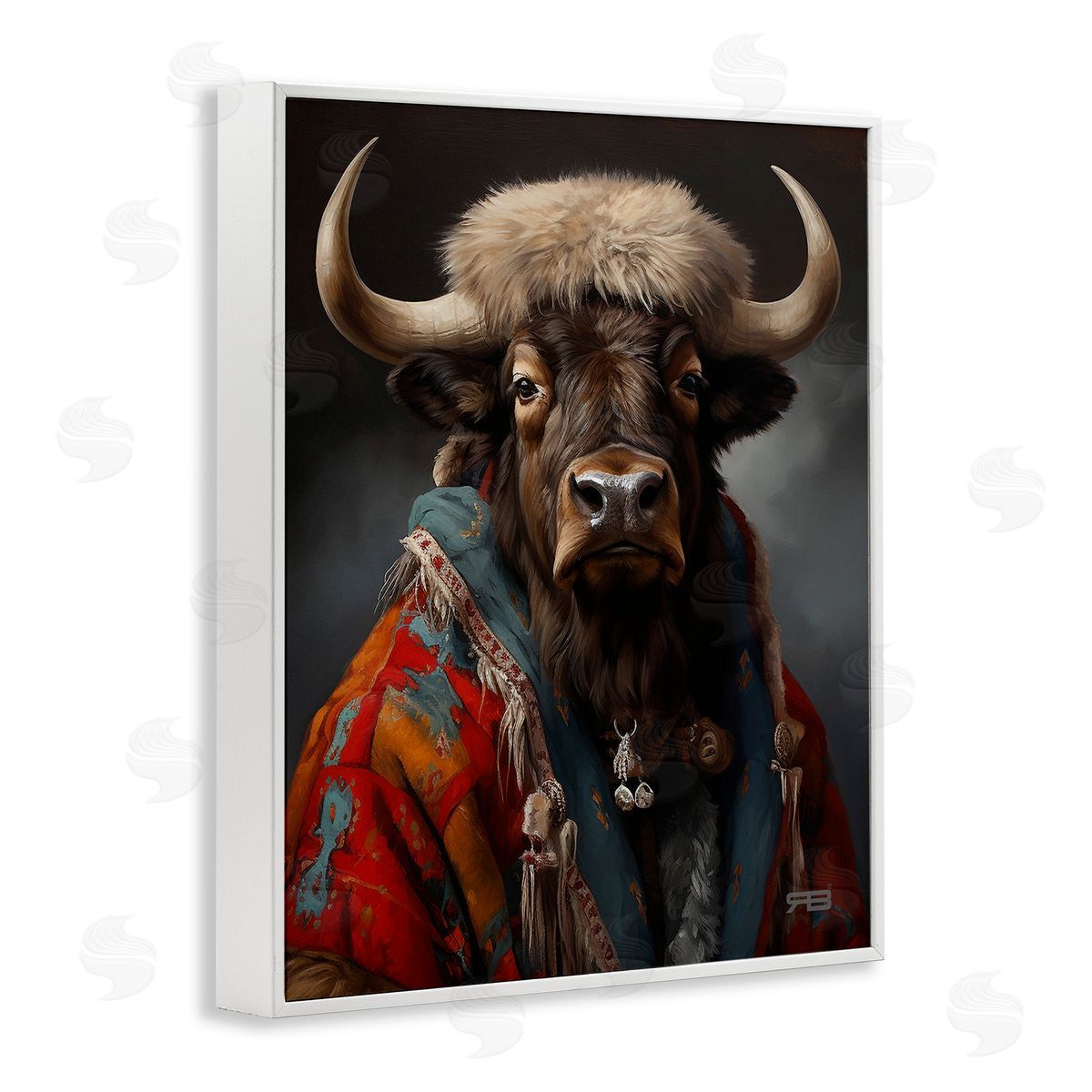 RB Cattle with Traditional Clothing