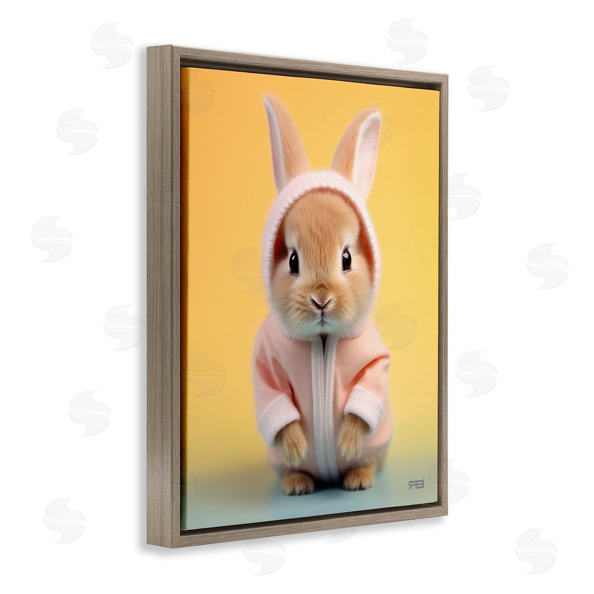 RB Cozy Bunny on Yellow