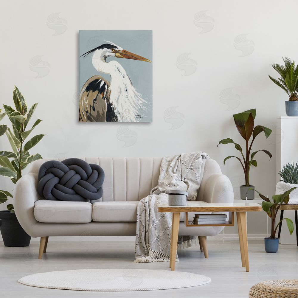 Patricia Pinto Heron Looking Right