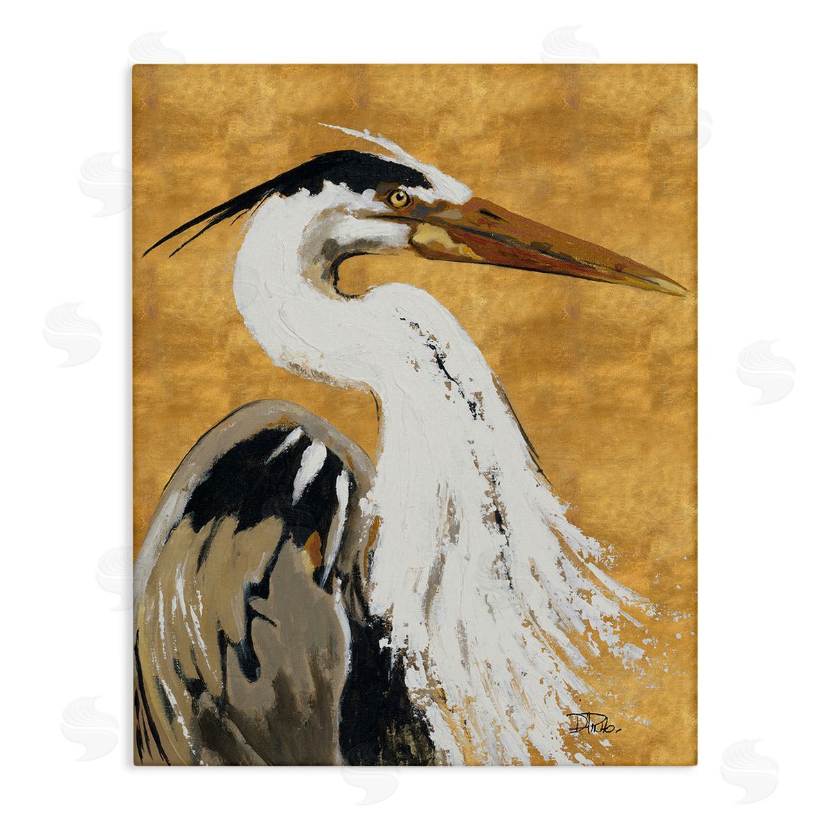 Patricia Pinto Heron on Gold Pattern