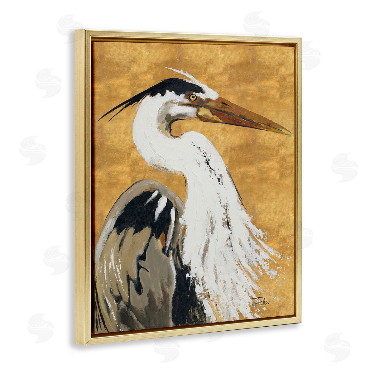 Patricia Pinto Heron on Gold Pattern