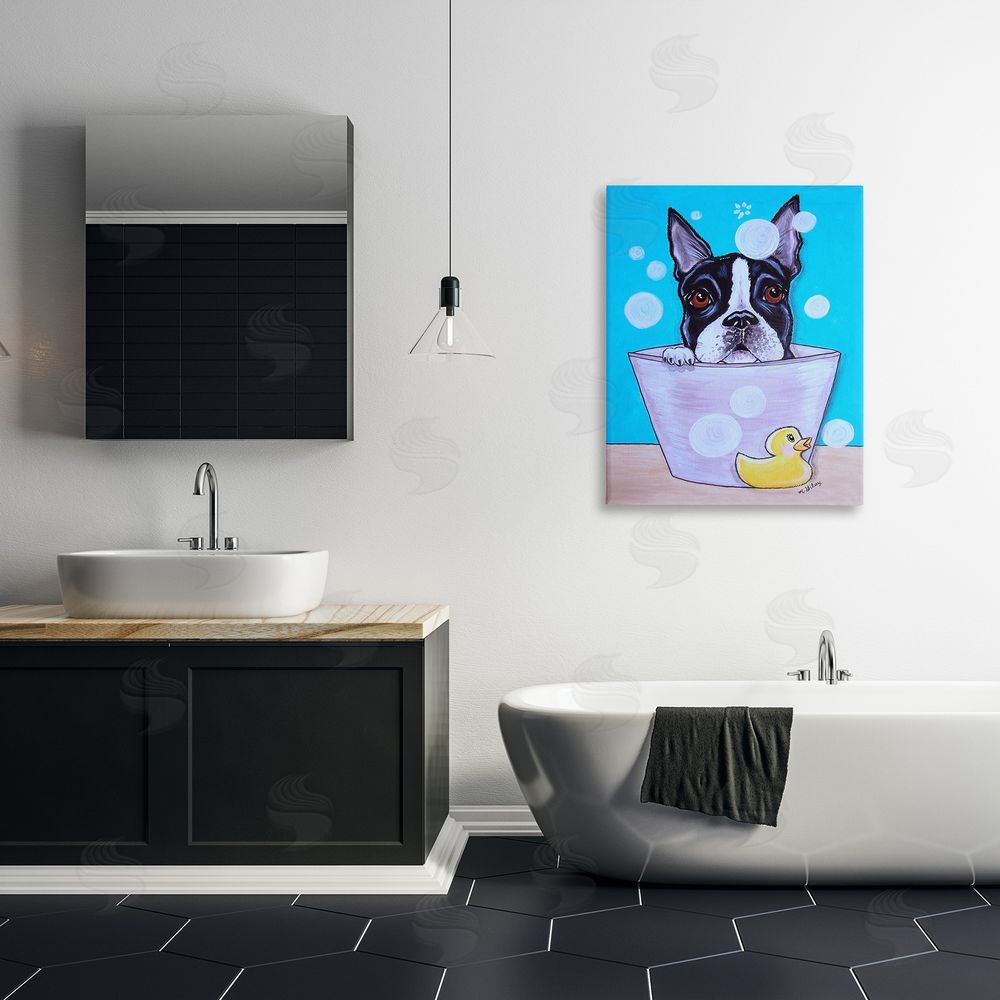 Michelle Gilsey Dog & Soap Bubbles