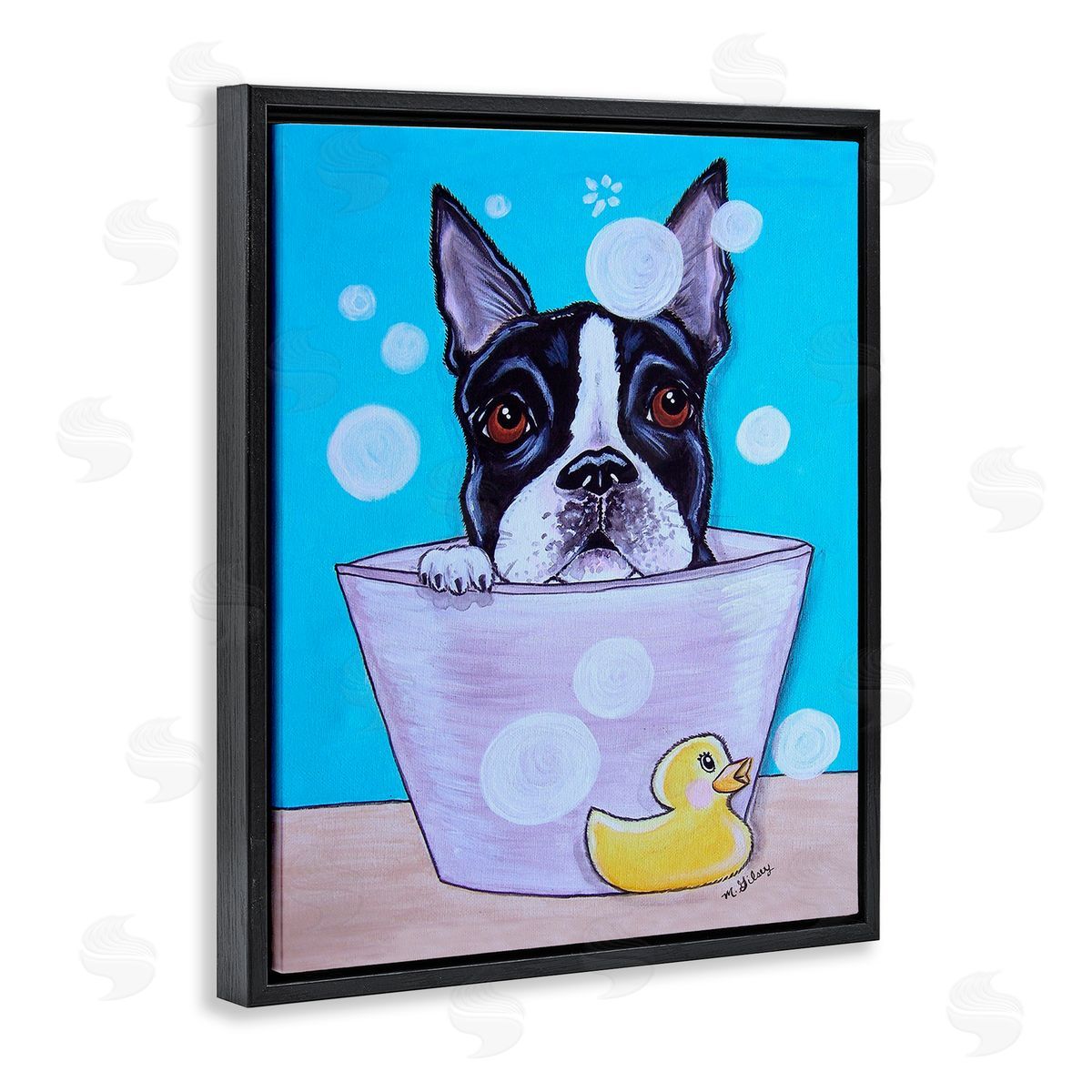 Michelle Gilsey Dog & Soap Bubbles
