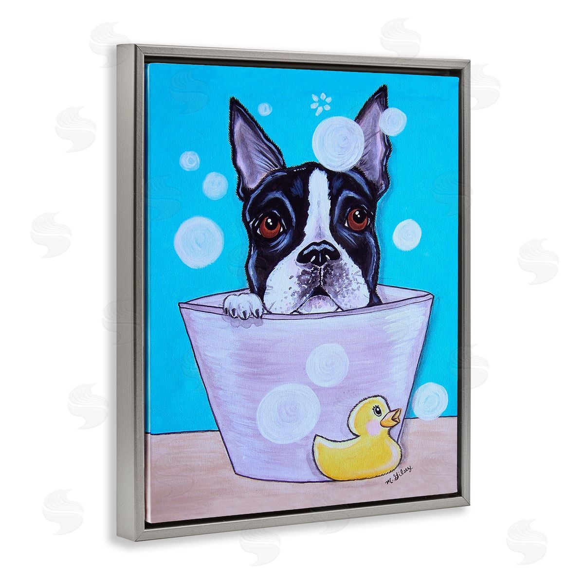 Michelle Gilsey Dog & Soap Bubbles