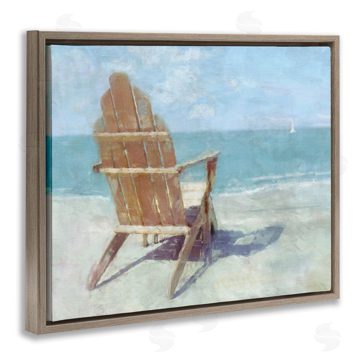 Noah Bay Chair with Sailboat View