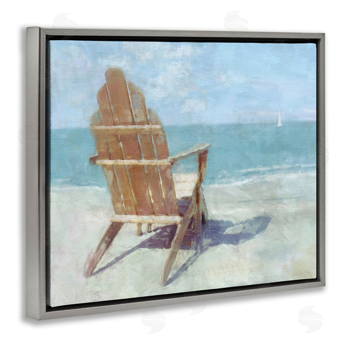 Noah Bay Chair with Sailboat View