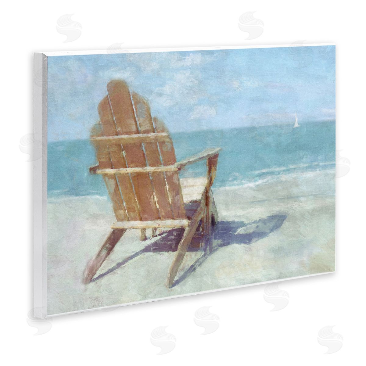 Noah Bay Chair with Sailboat View