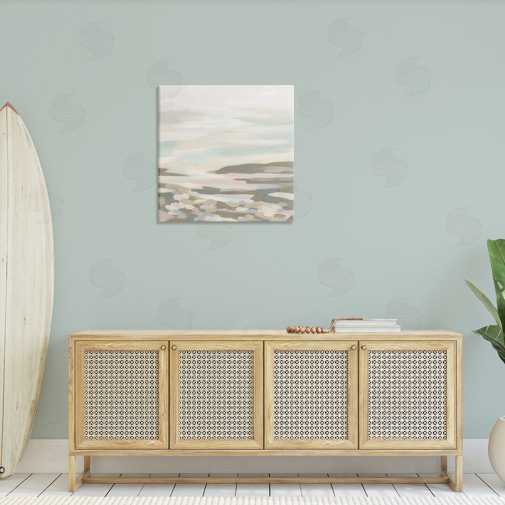 June Erica Vess Abstract Nautical Landscape Canvas Wall Art in Room