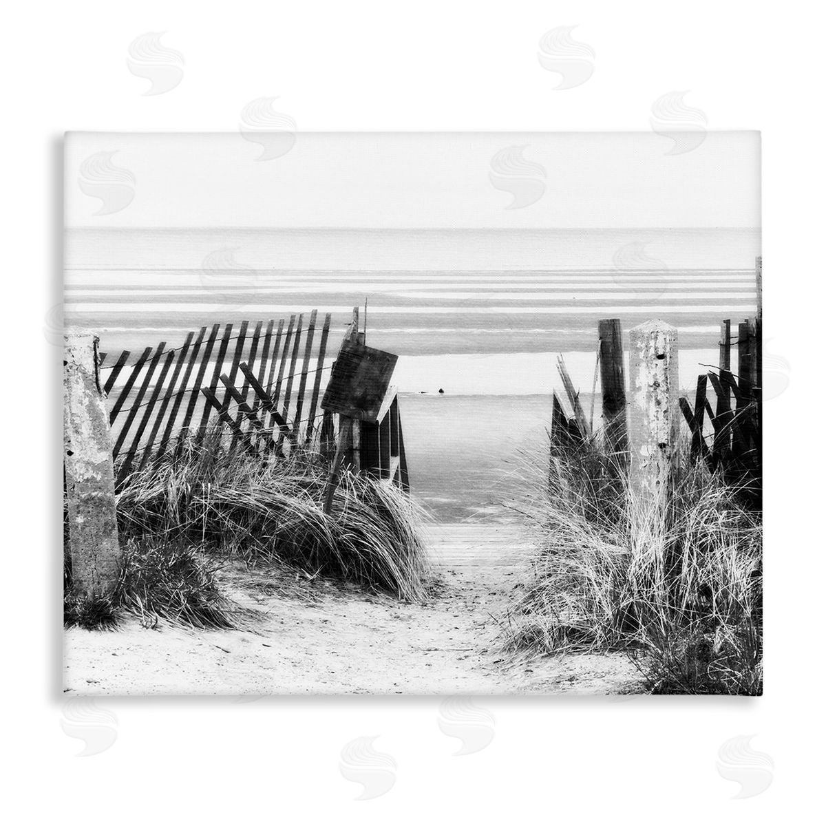 Graffitee Studios Fenced Beach Path