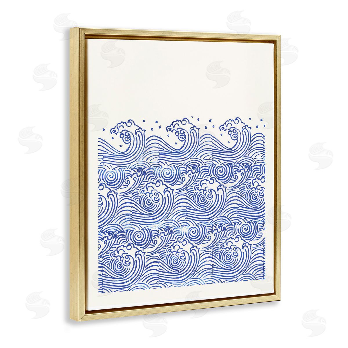Marie le Moal Abstract Curving Waves