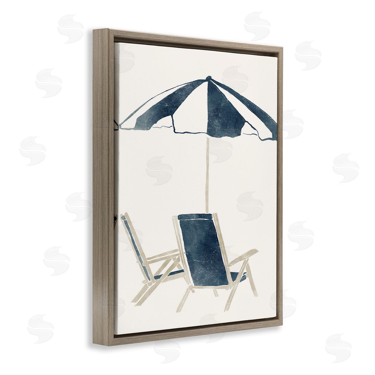 Yuyu Pont Minimal Beach Umbrella & Chairs