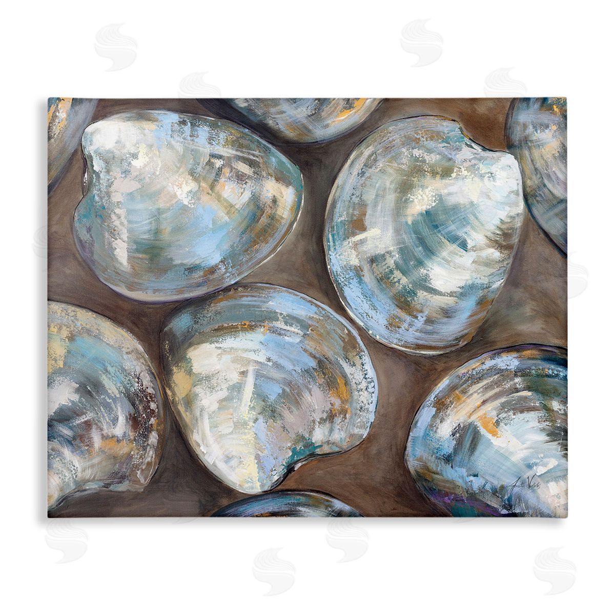Jeanette Vertentes Clam Shell Pattern