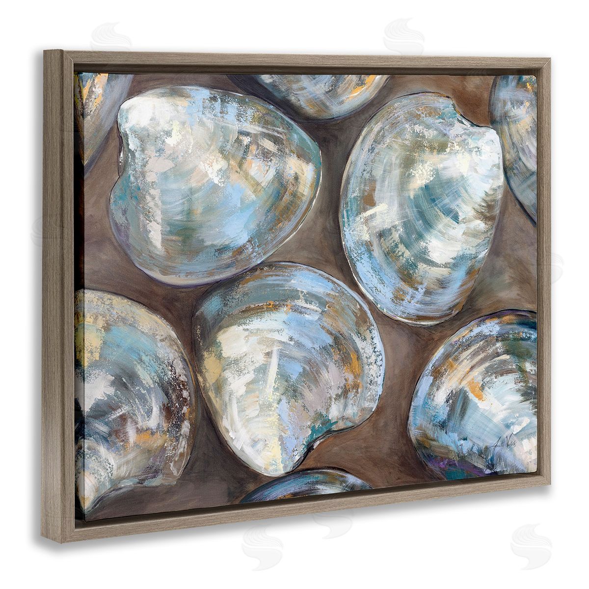 Jeanette Vertentes Clam Shell Pattern
