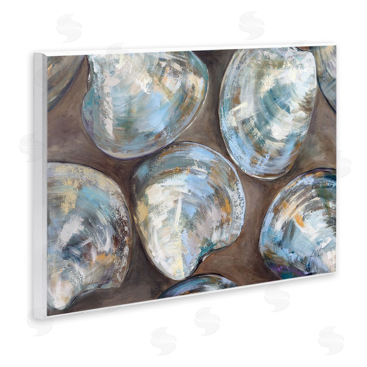 Jeanette Vertentes Clam Shell Pattern