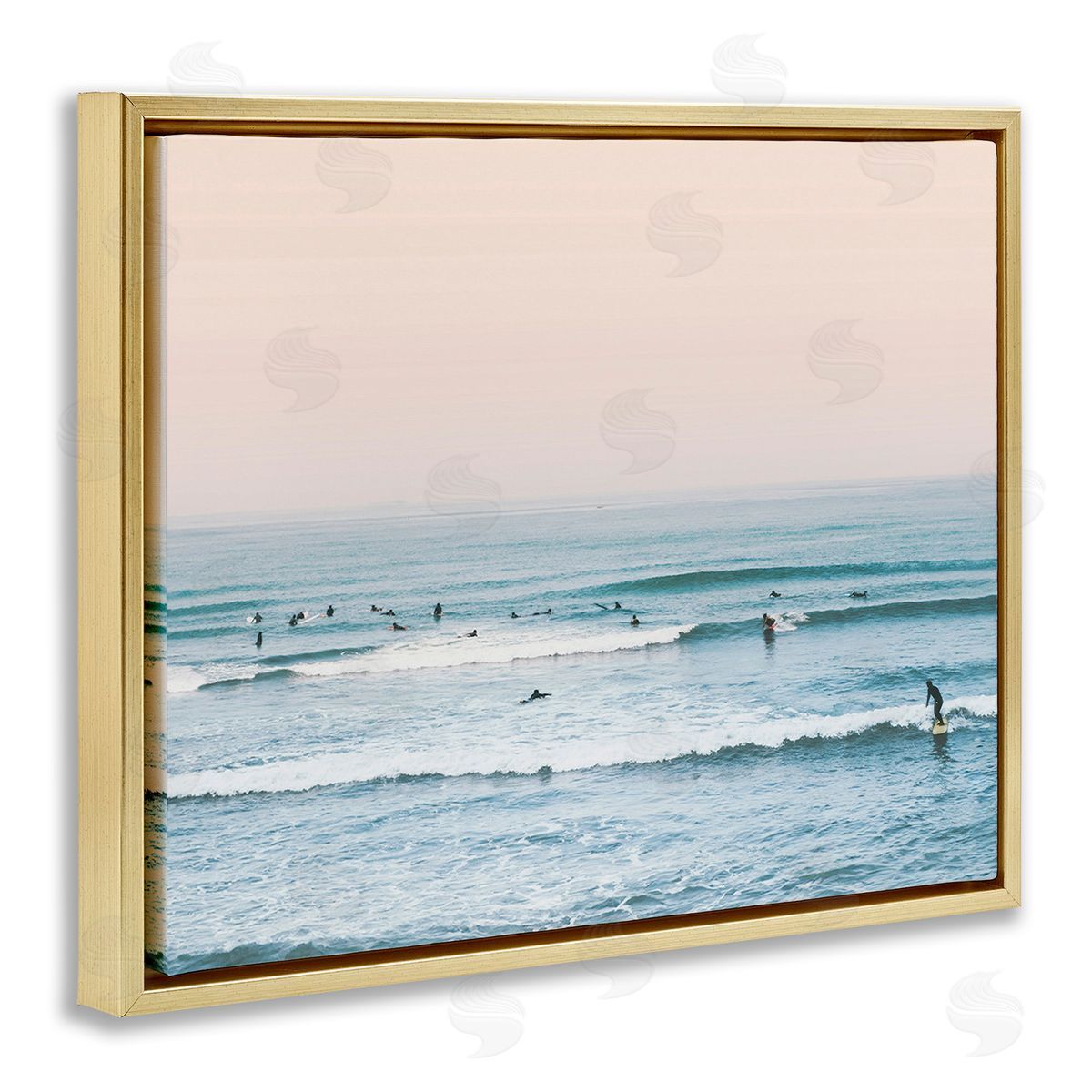 Sisi and Seb Pastel Surfer Scene