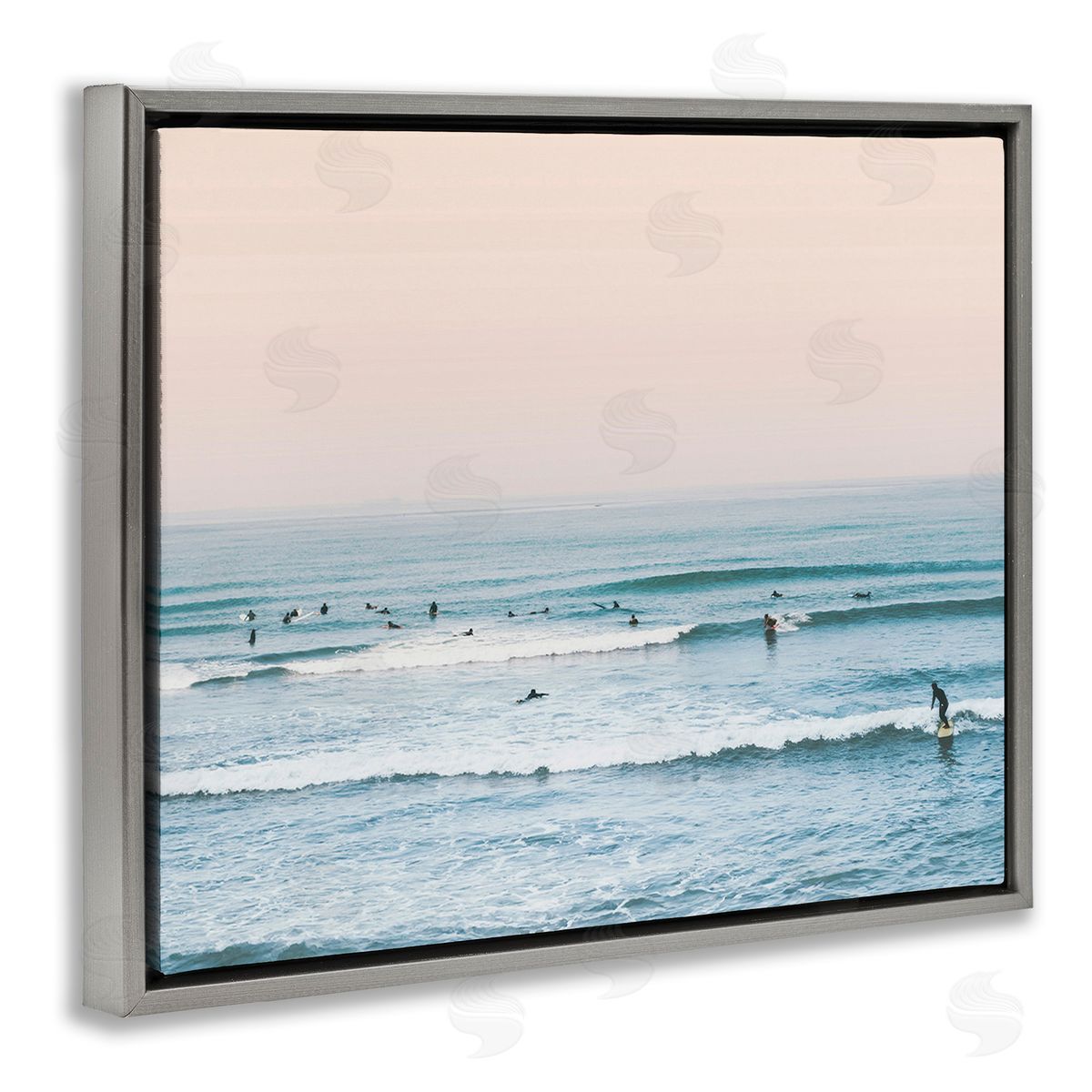Sisi and Seb Pastel Surfer Scene