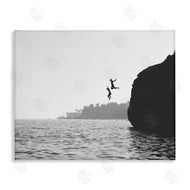 Sisi and Seb | Diving Ocean Cliff